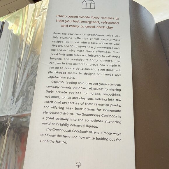 The Greenhouse Cookbook Plant-Based Eating and DIY Juicing - Picture 3 of 6